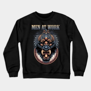 WORK AT THE MEN BAND Crewneck Sweatshirt